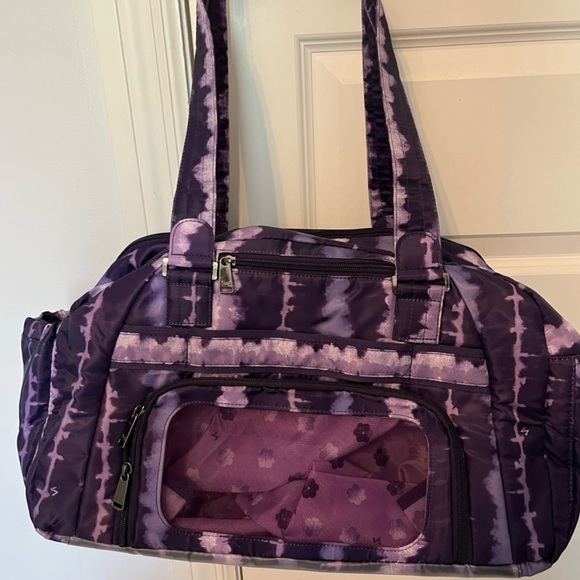 Lug Propeller 2 Overnight Bag-Shibori Purple - Picture 2 of 9